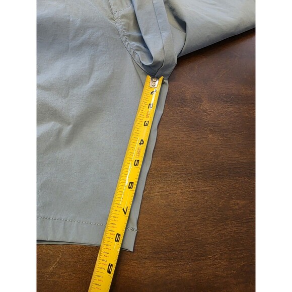 NWT Iron Co Mens Shorts Size 30 Stretch Tech Fabric Gulp Blue NEW Casual - Picture 6 of 7